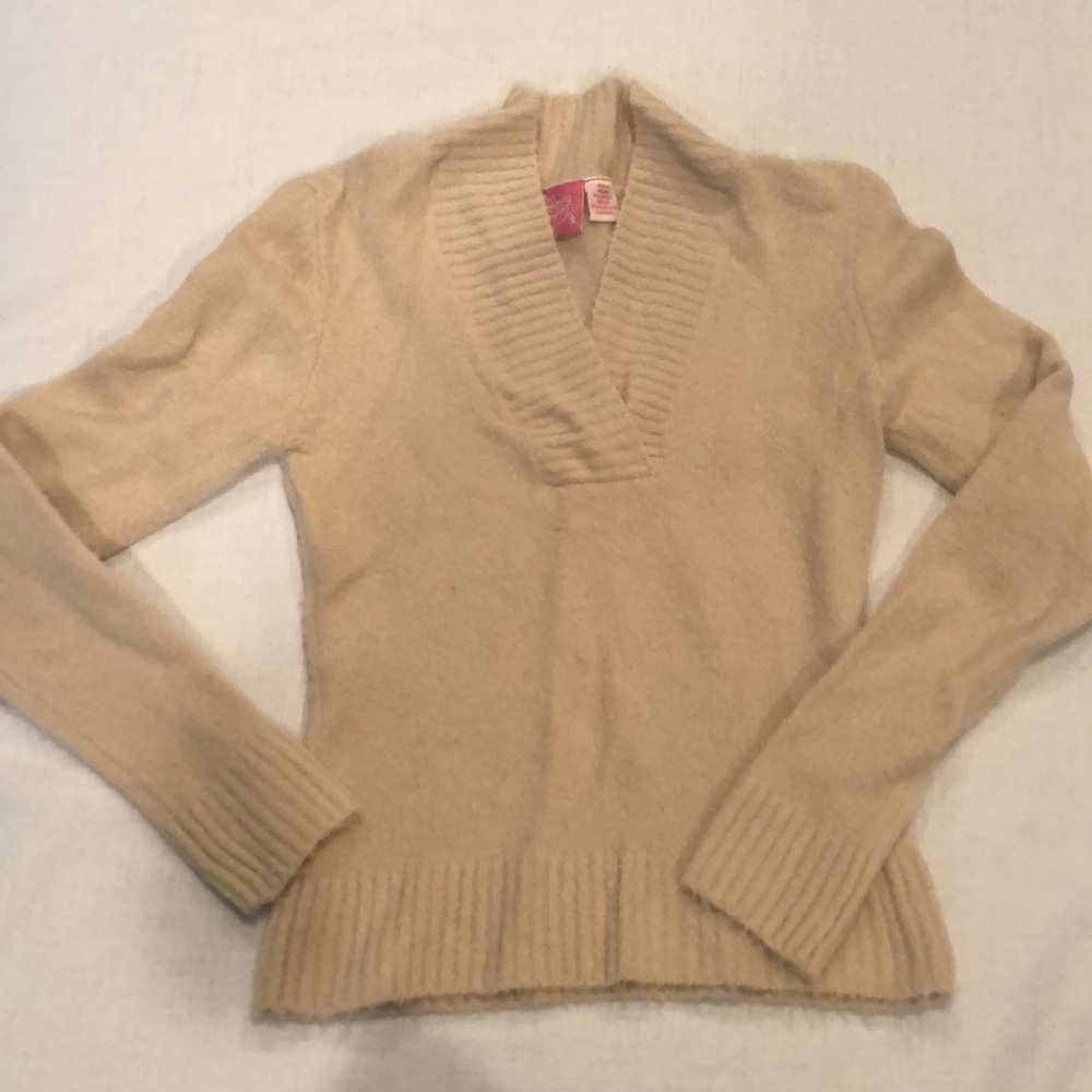Tan sweater top